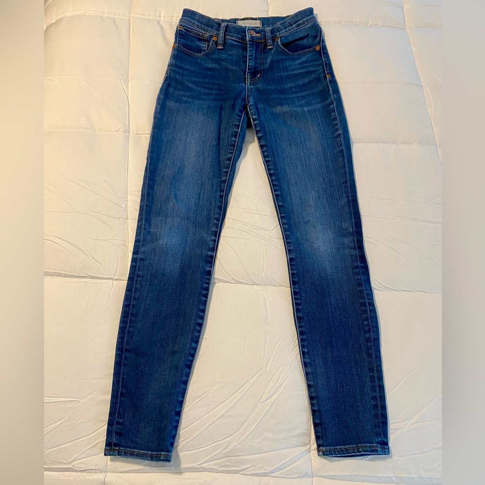 Madewell Dark Blue Skinny Jeans